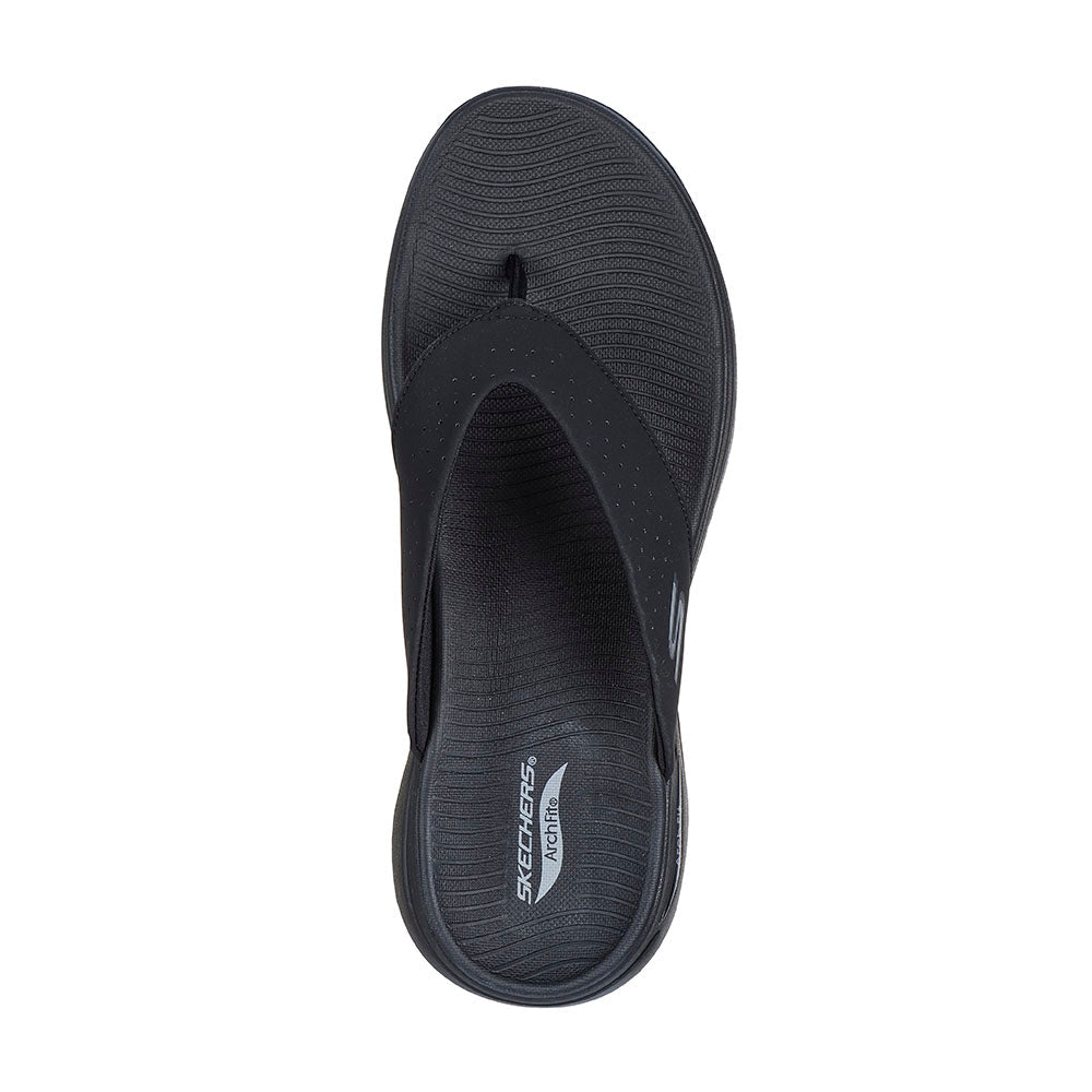 Skechers 229063 Mens Go Walk Arch Fit Sandals Black