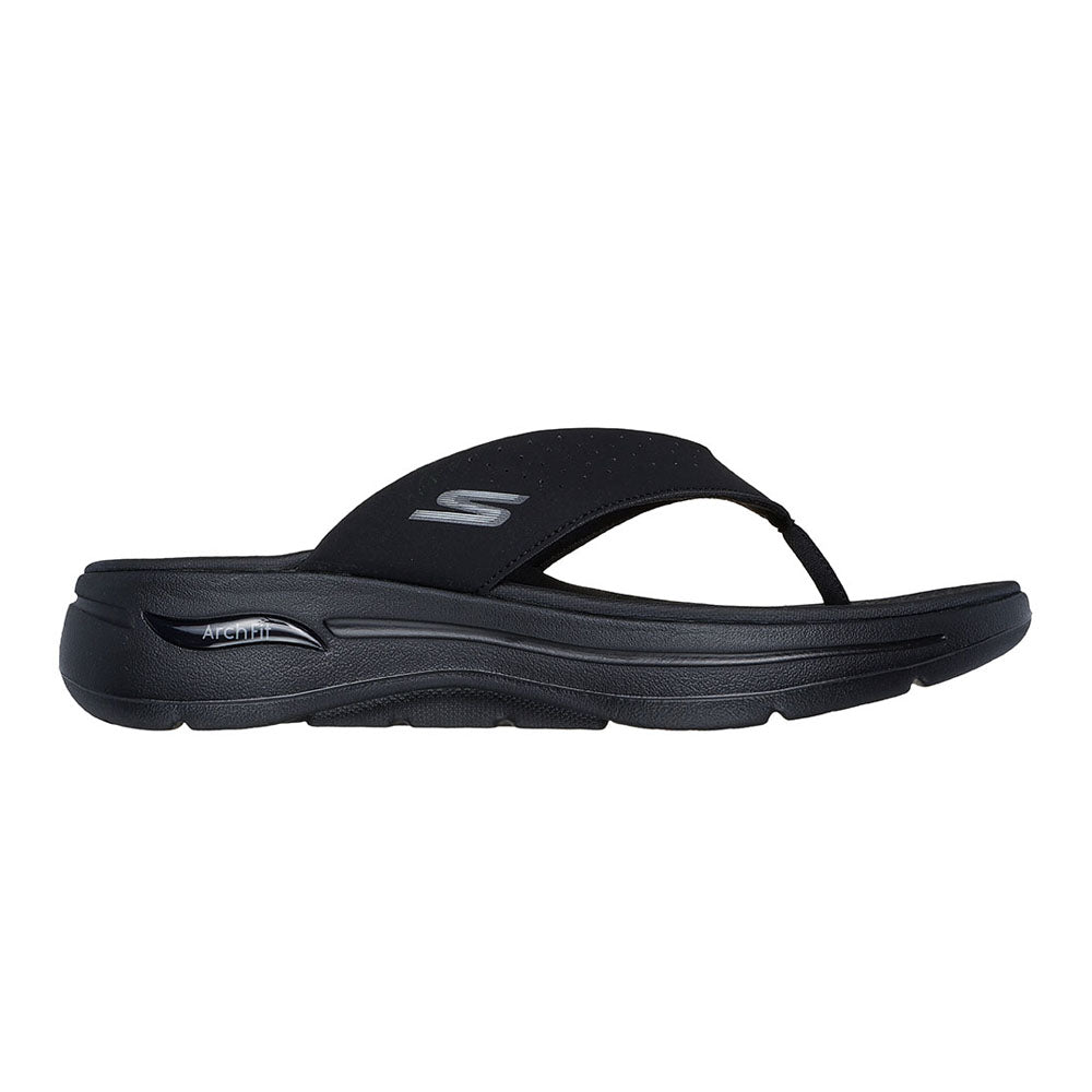 Skechers 229063 Mens Go Walk Arch Fit Sandals Black