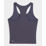 Puma Womens Tad Essential 2 In 1 Tank Tops In Inky Depths