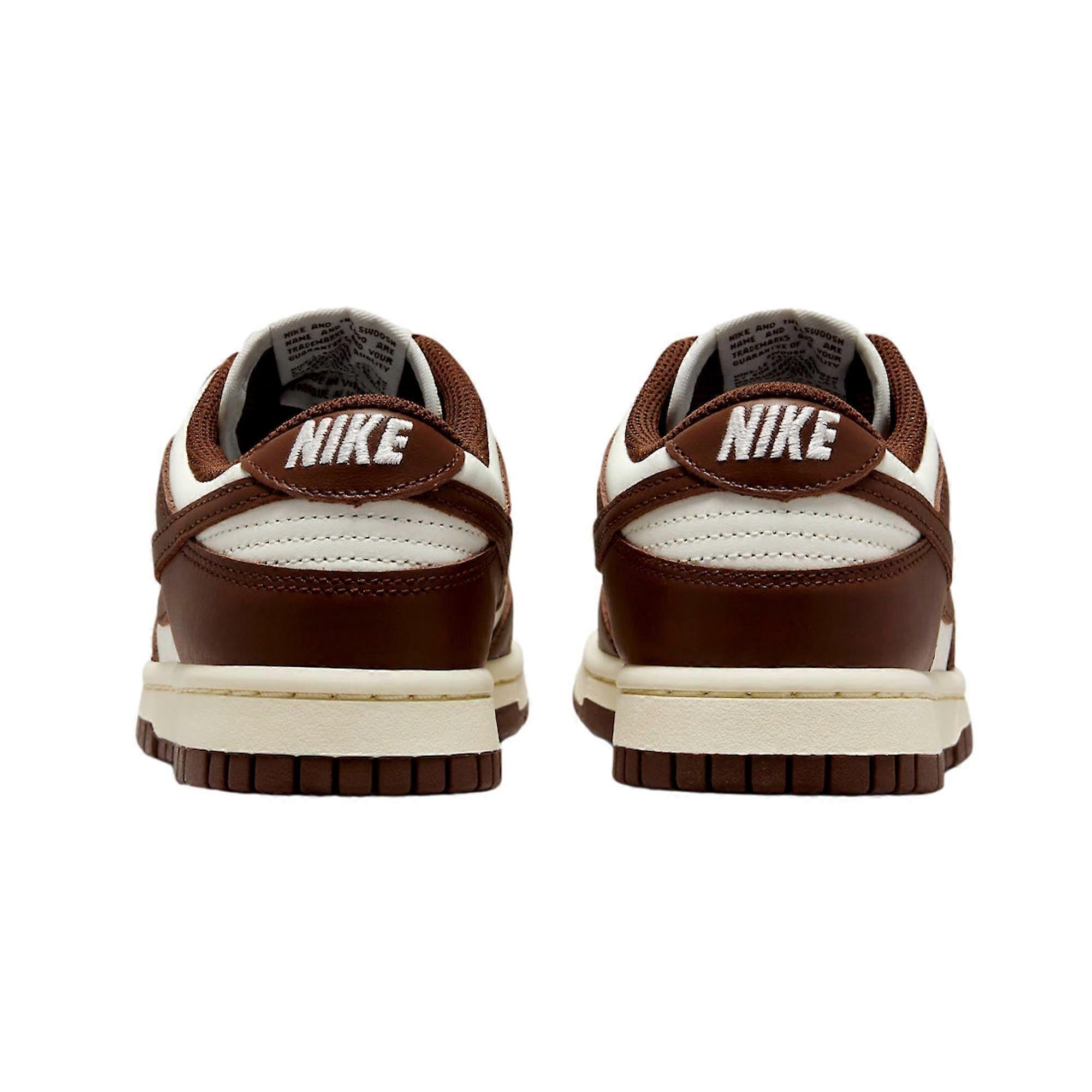 Nike Womens Dunk Low Sneakers In Sail/Cacao Wow/Coconut Milk