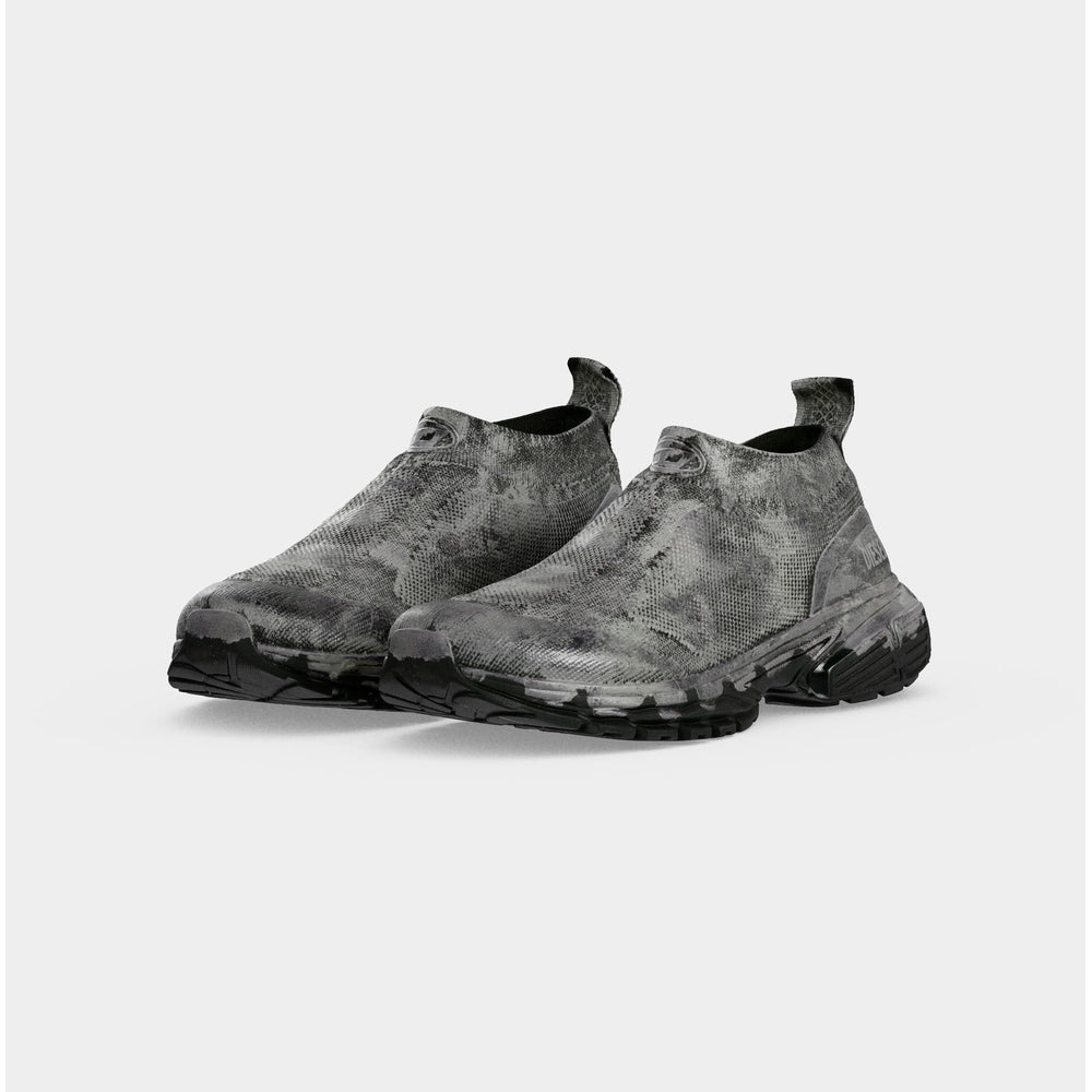 Diesel Mens S-Pro V-Dense Sneakers In Black & Silver