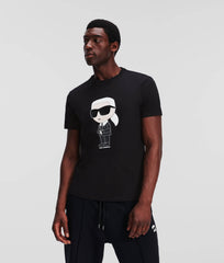 Karl Lagerfeld Ikonik 2.0 230M1700-Cotton T-Shirt Black