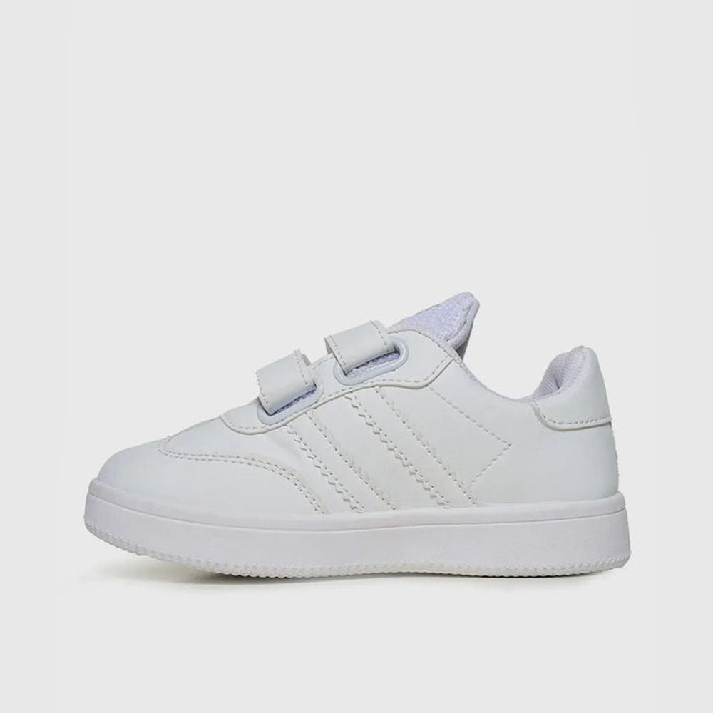 Soviet Unisex Infants Vespa Low Cut Casual Sneakers In White Mono