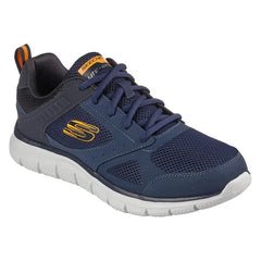 Skechers 216480 Mens Go Walk Flex Shoes Navy Orange