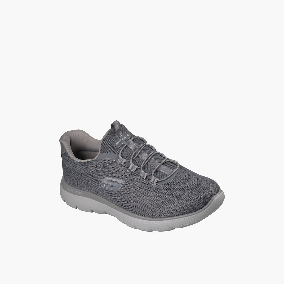 Skechers Mens Summits Shoes In Grey