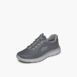 Skechers Mens Summits Shoes In Grey