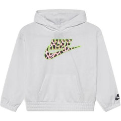 Nike Girls Wild Flower Hoody In White