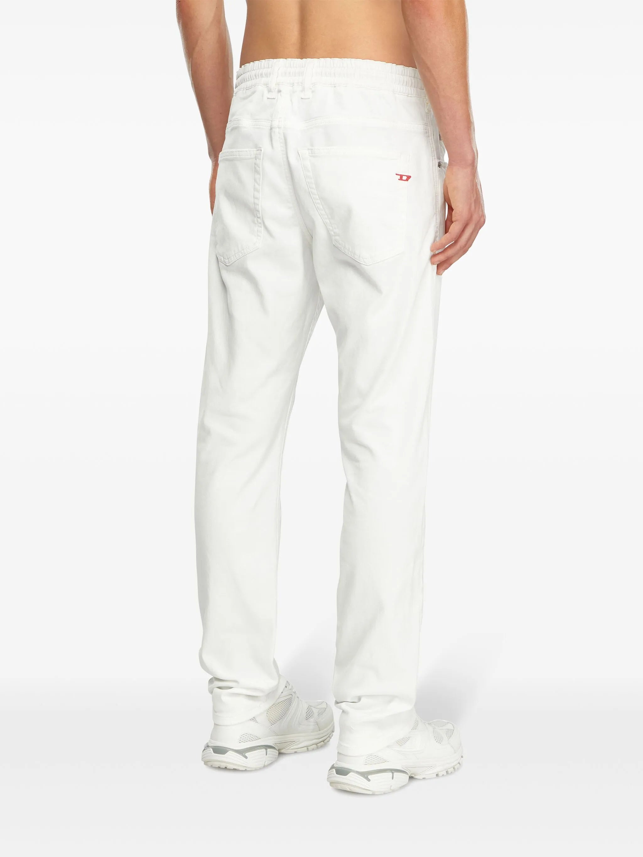 Diesel Mens D-Krooley-B Jogg Jeans In White