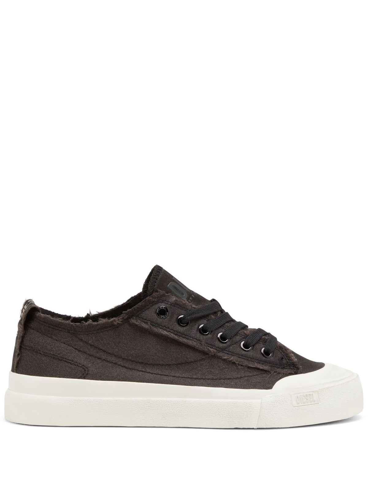 Diesel Y0333P6956 Womens S-Athos Low Sneakers Black/White