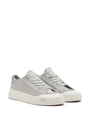 Diesel Y0333P6956 Womens S-Athos Low Sneakers Silver