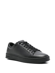 Calvin Klein Mens Low Top Lace Up Shoes In Black