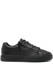 Calvin Klein Hm014960 Mens Ftw Low Lace Up W/ Zip Black