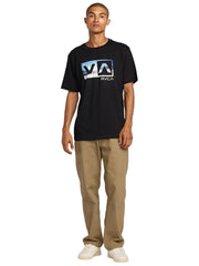 RVCA Mens Balance Box T-Shirt In Black