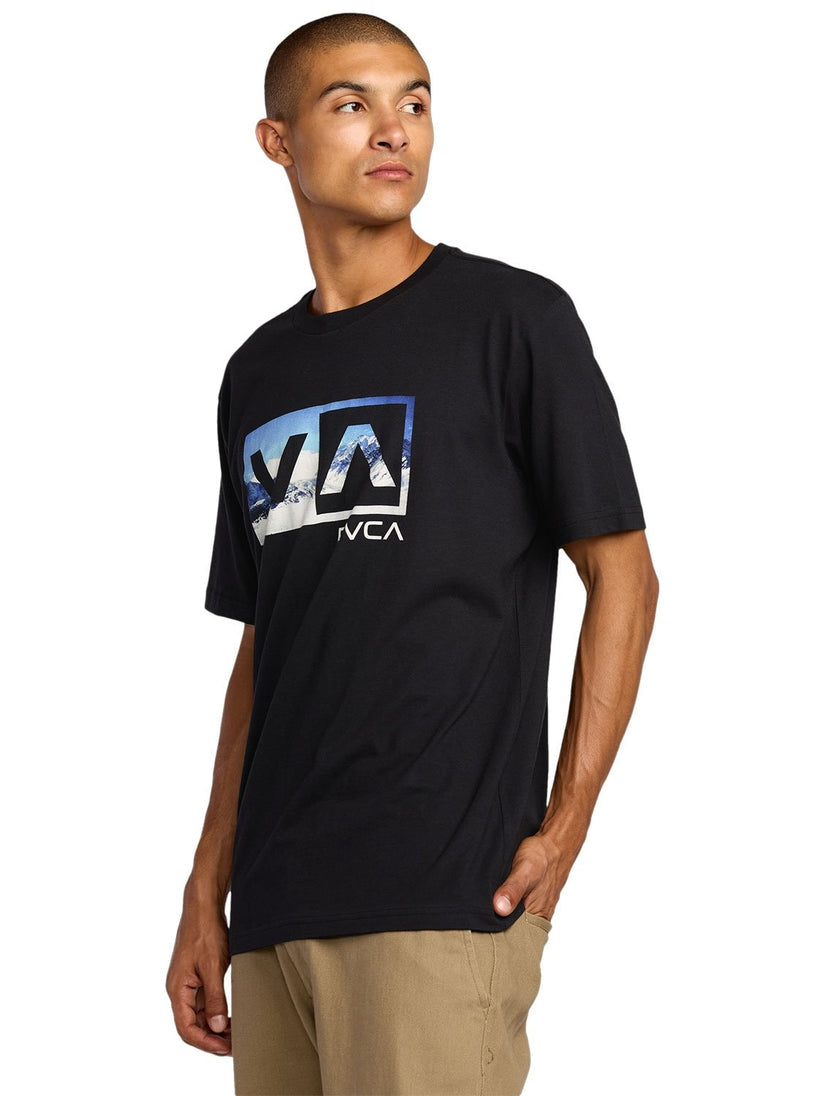 RVCA Mens Balance Box T-Shirt In Black