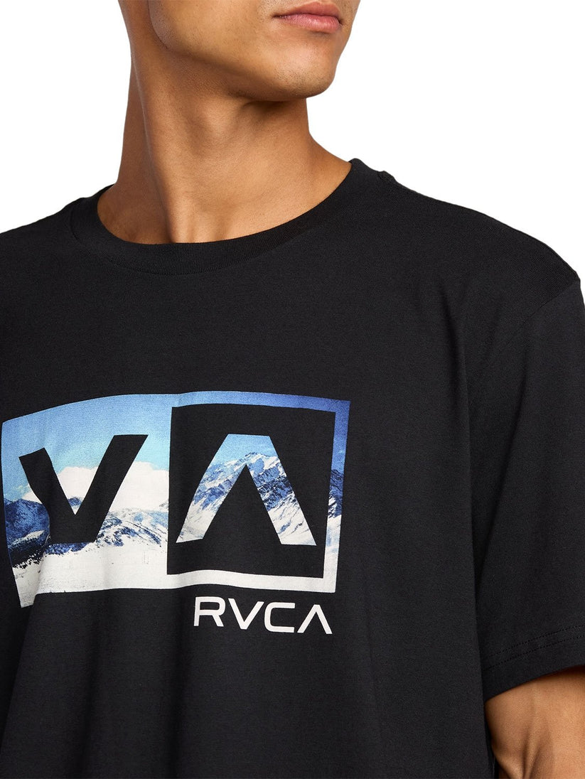 RVCA Mens Balance Box T-Shirt In Black