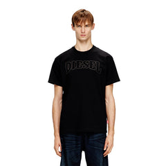 Diesel Mens T-Norm-V10 Regular T-Shirt 9Xx Black
