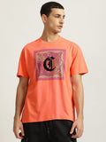 Just Cavalli 76Oahc01 Cj600 Cotton Jersey  544  Orange