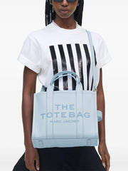 Marc Jacobs Womens Leather Medium Tote Bag In Blue