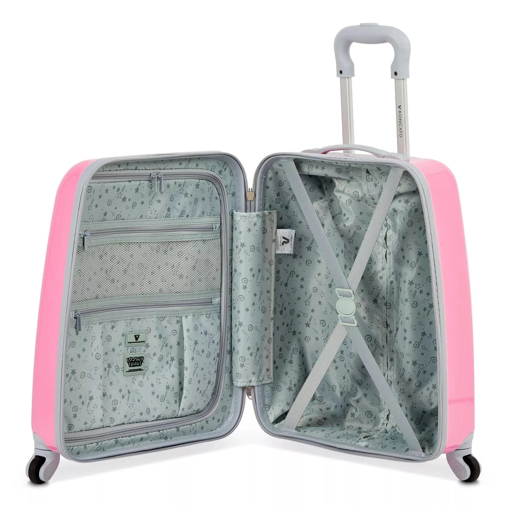 Roncato Warner Bros Bugs Bunny Cabin Spinner In Pink