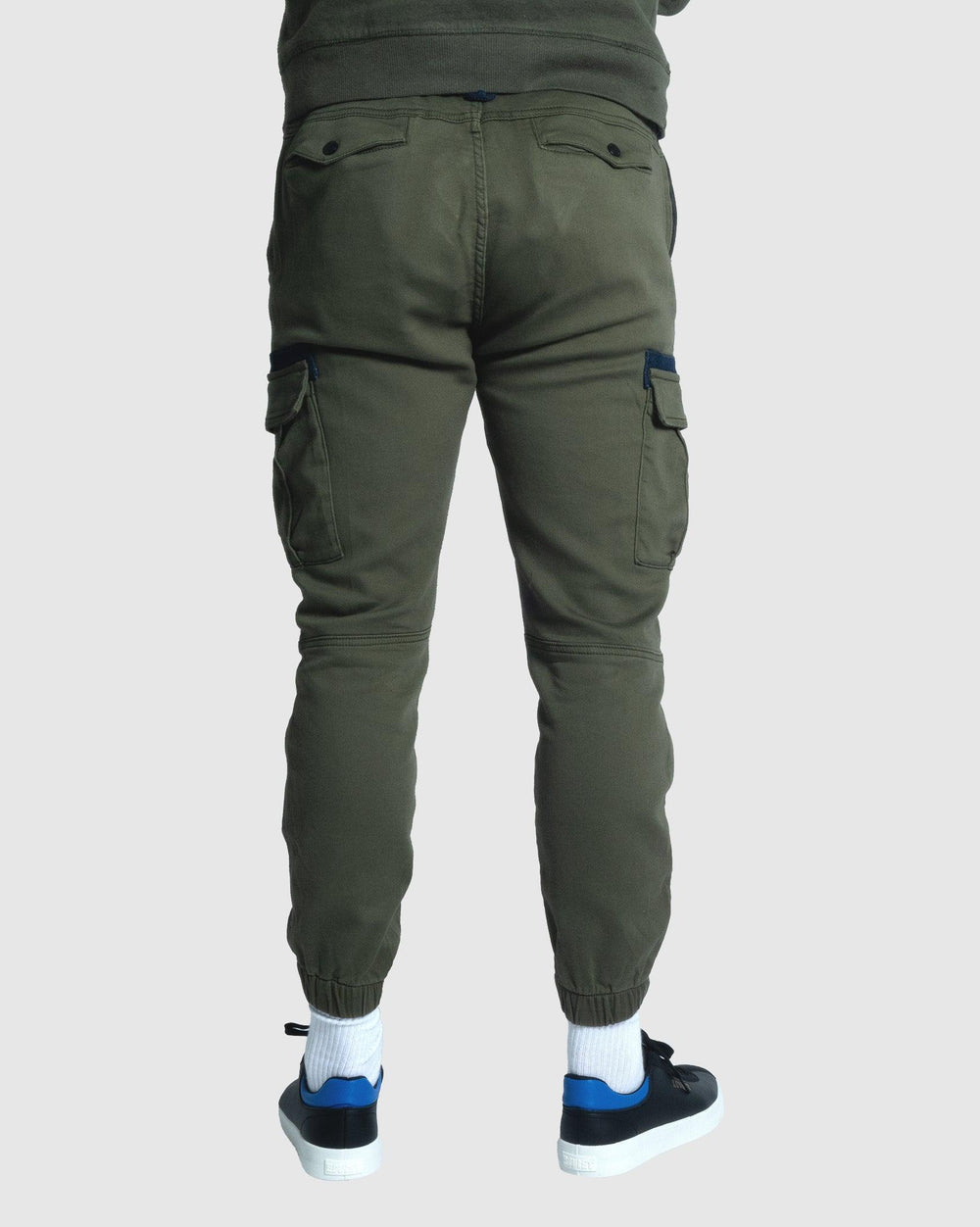 Soviet Mens Largo Ankle Cargo Pants In Fatigue