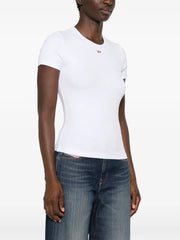 Diesel Ladies T-Ele-Long Slim T-Shirt In White