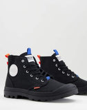 Palladium Mens Pampa Mono Metro Shoes In Black