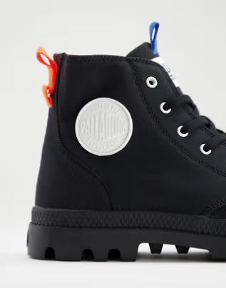 Palladium Mens Pampa Mono Metro Shoes In Black