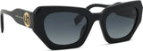 Marc Jacobs Marc 52 Sunglasses For Women in Black