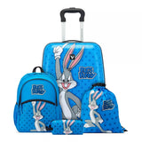 Roncato Warner Bros Bugs Bunny Spinner & Shoe Bag In Blue