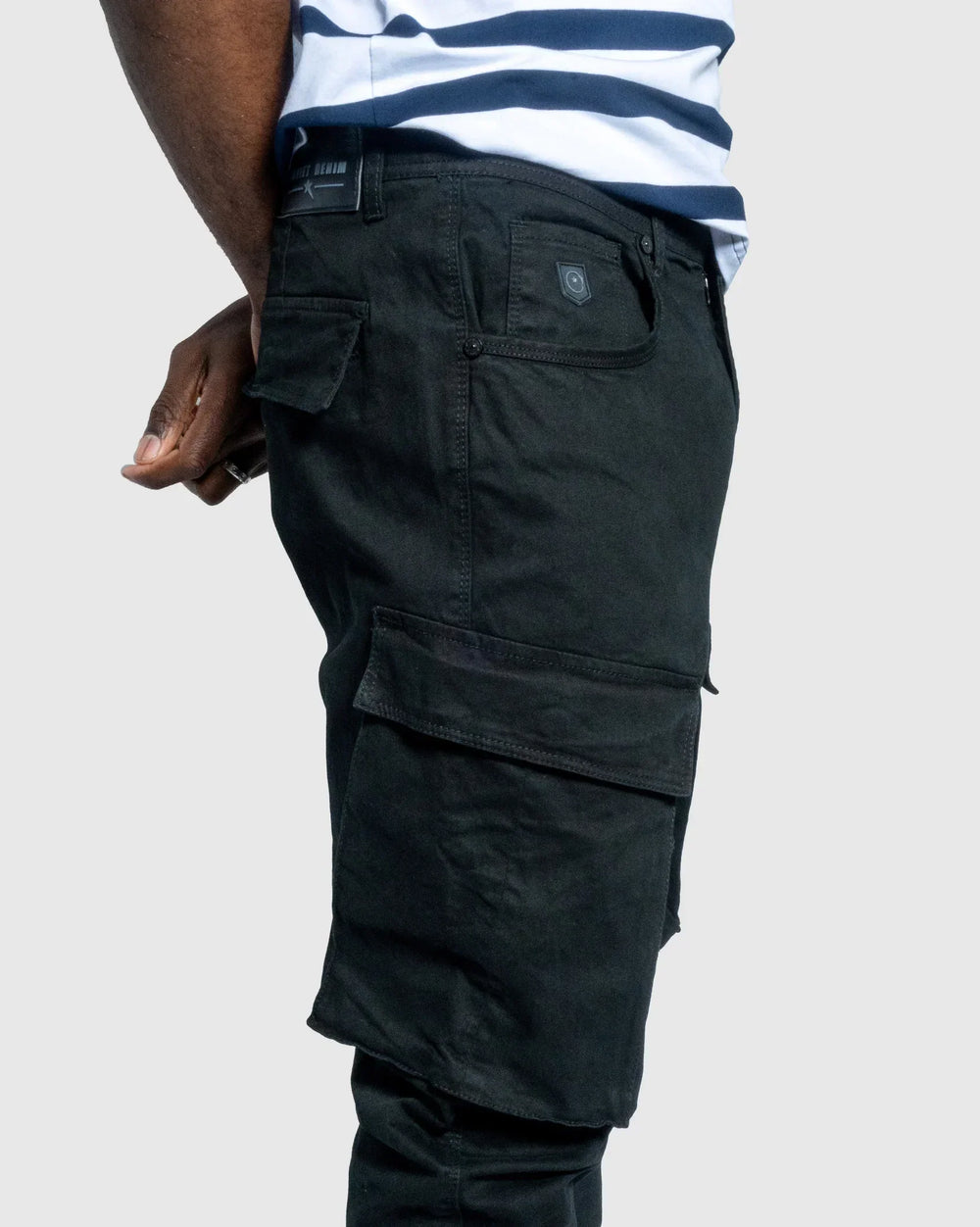 Soviet Mens Lotton Cargo Pants In Black