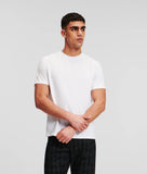 Karl  Lagerfeld A1M17016 Kameo Logo T-Shirt White