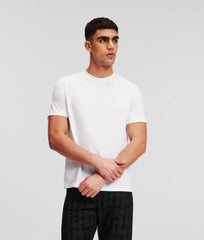 Karl  Lagerfeld A1M17016 Kameo Logo T-Shirt White
