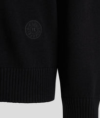 Karl Lagerfeld 245M2002 Isiv Knitted Polo  Black