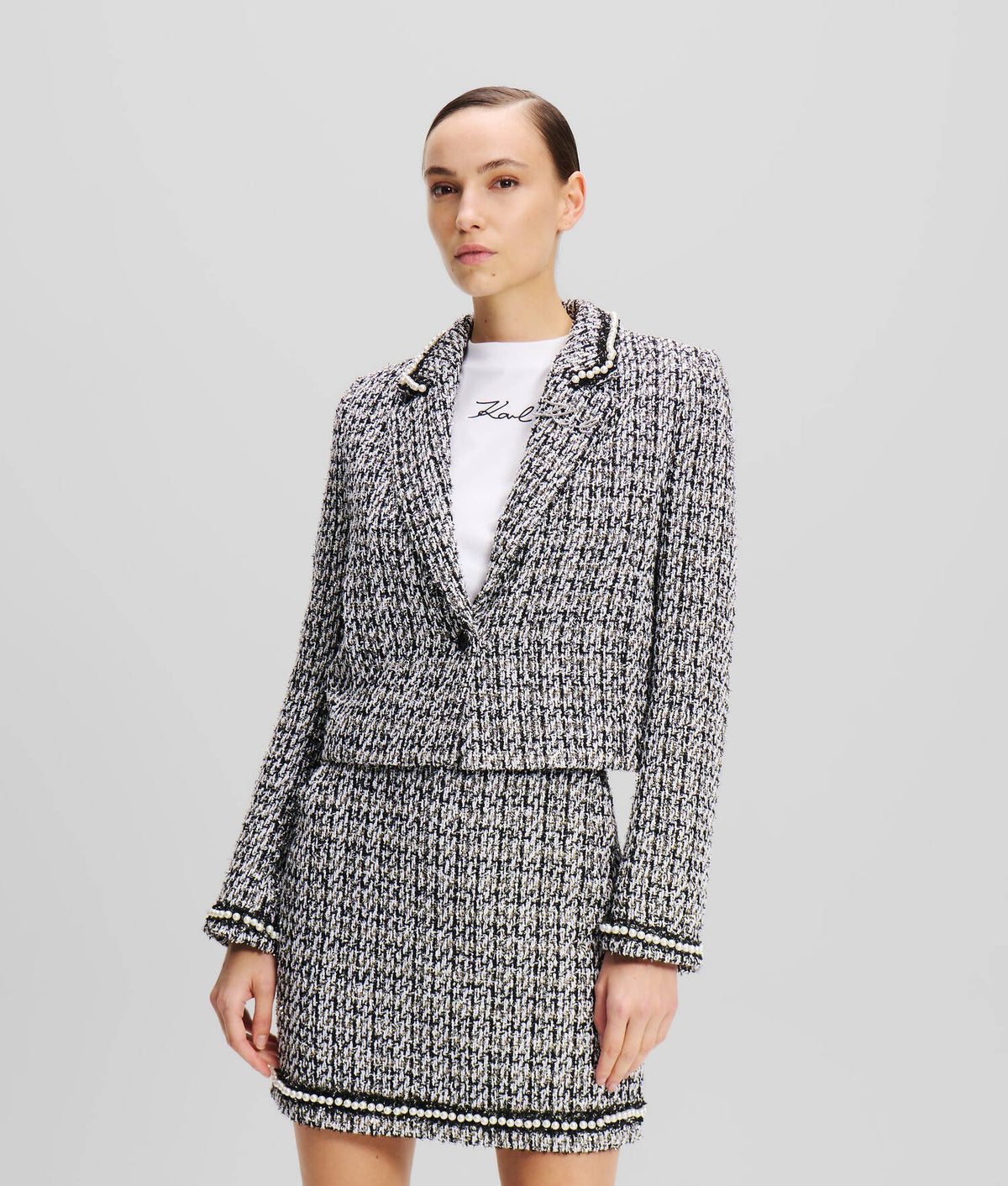 Polo 0055376 Wmn Mila Boucle Jacket  Black