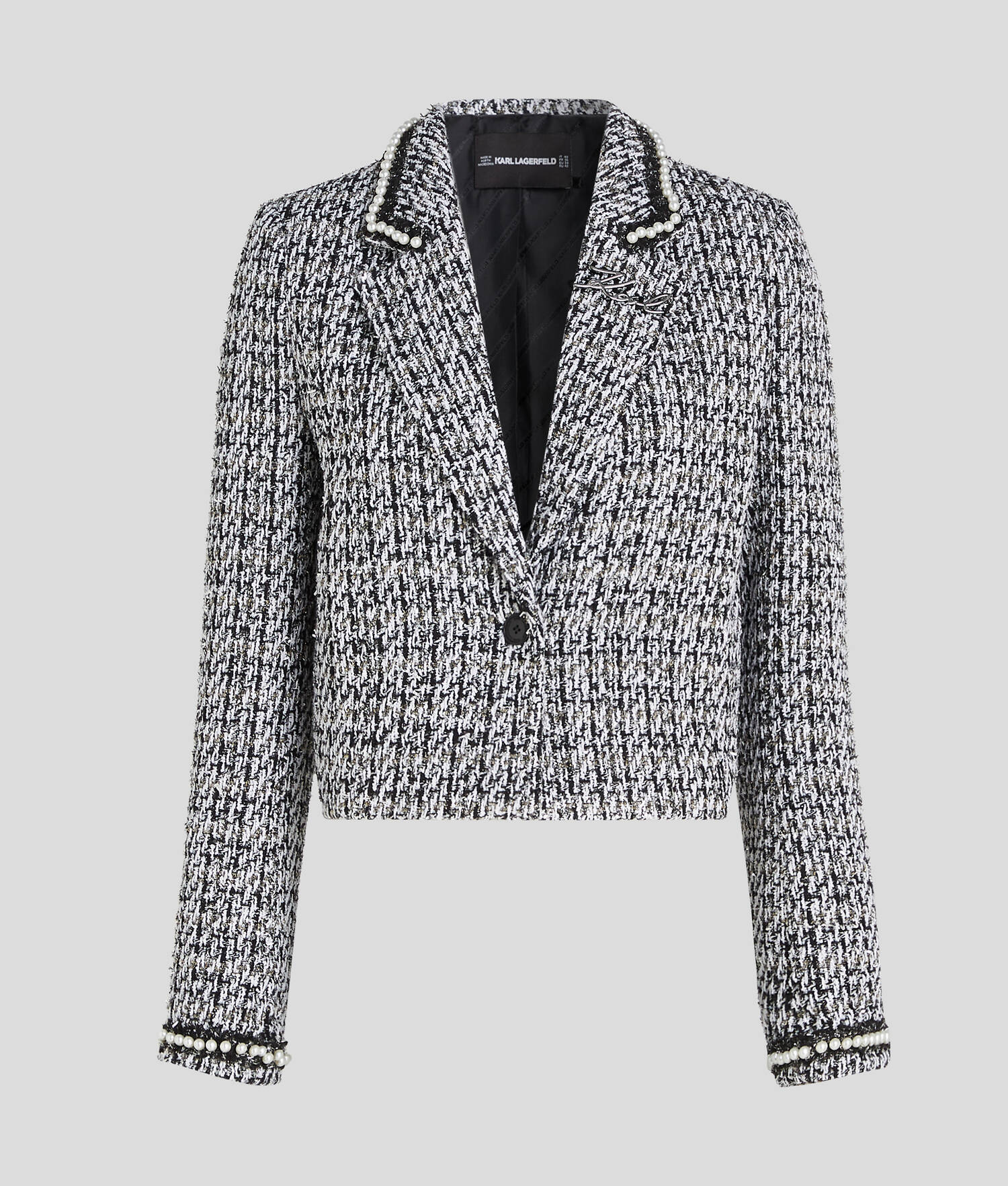 Polo 0055376 Wmn Mila Boucle Jacket  Black