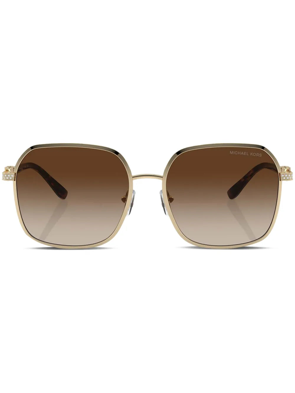 Michael Kors Womens Cadiz Sunglasses In Caramel Brown