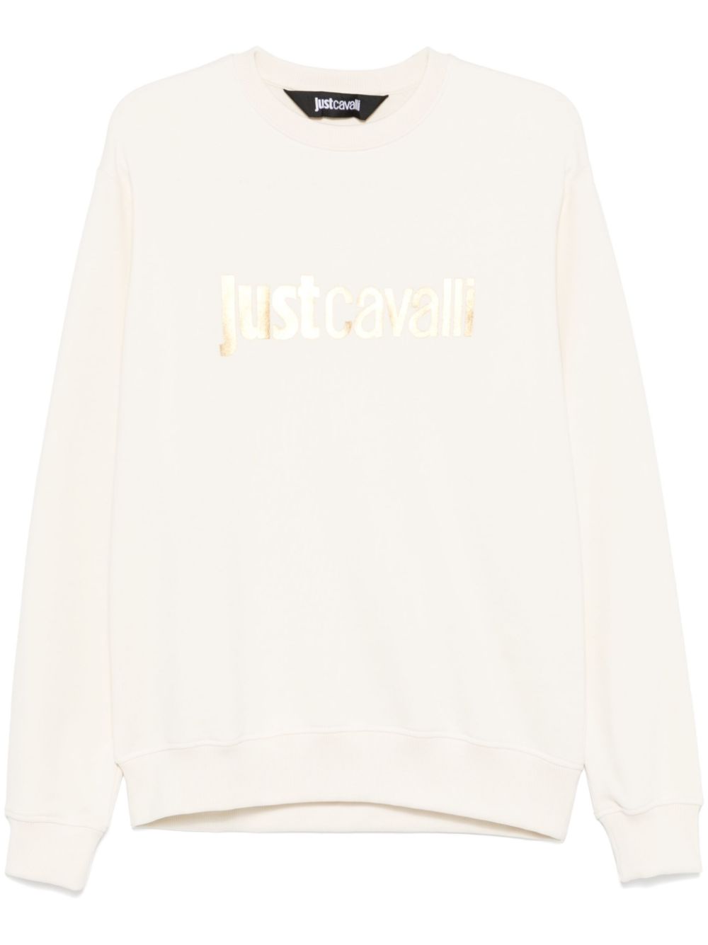 Jusrt Cavalli 77Oait00 Cf500 Cotton Fleece V05 Beige