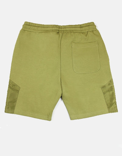 Pure Premium Strapin Shorts In Olive