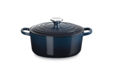 Le Creuset S Round Cocotte In Nuit