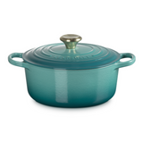 Le Creuset Coccotte Mid Casserole In Rivera Blue