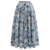 Stella Morgan Ladies Skirt In Light Blue