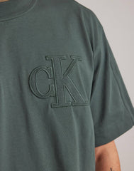 Calvin Klein J325657 Ck Applique Tee Endless Grey