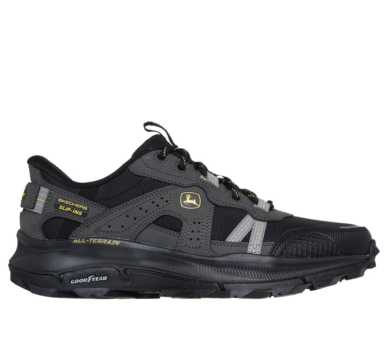 Skechers Mens X John Deere Equalizer 5.0 Trail Shoes In Black