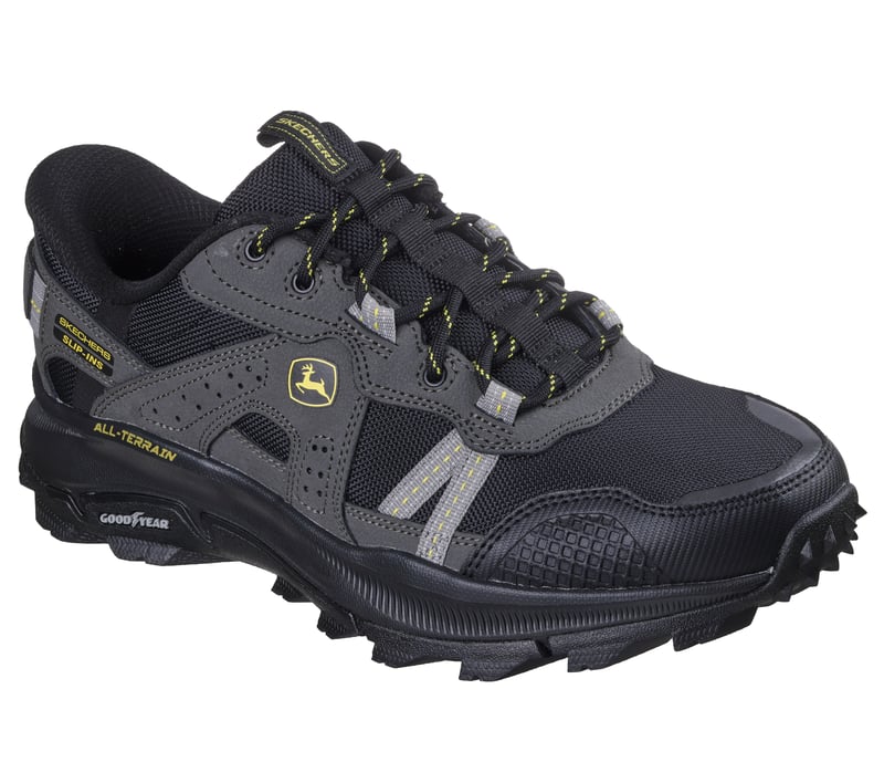 Skechers Mens X John Deere Equalizer 5.0 Trail Shoes In Black