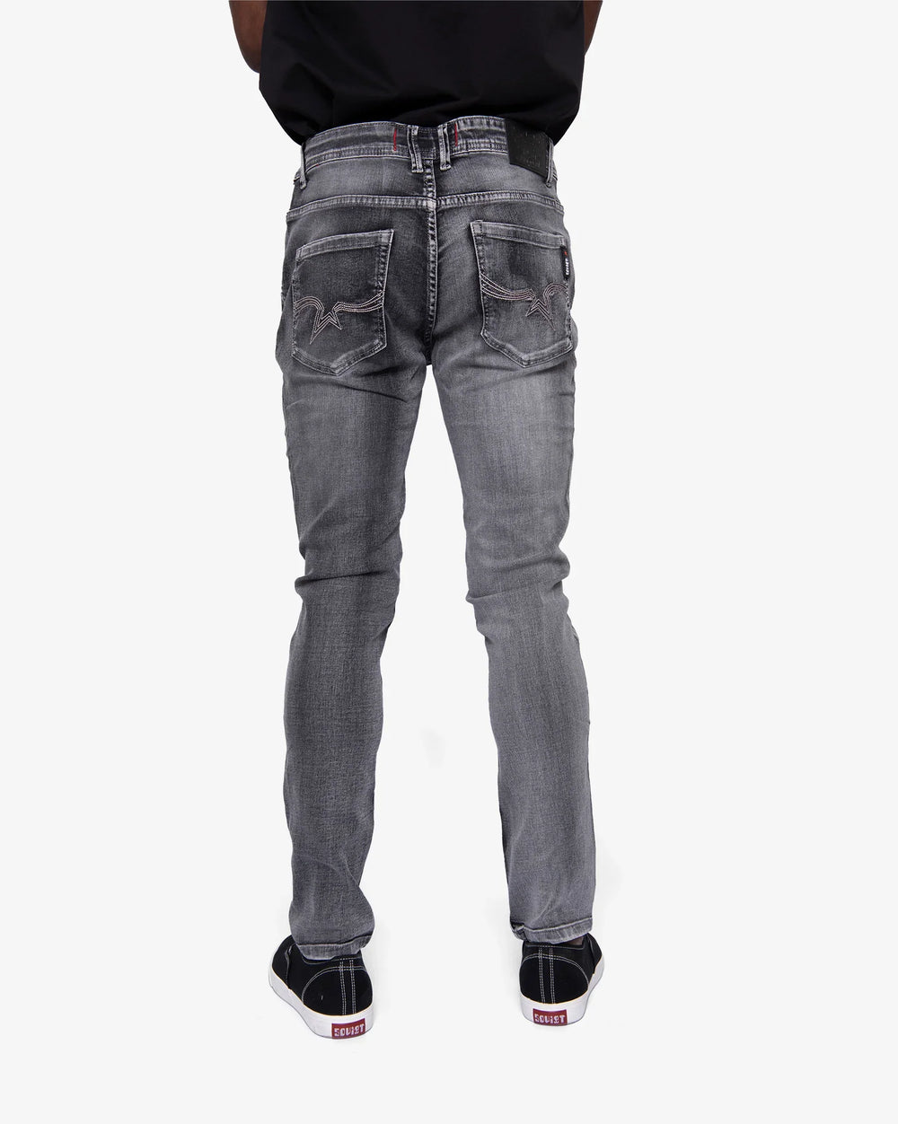 Soviet Mens Ferris Skinny Jeans In Grey