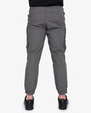 Soviet Mens Kenobi Fashion Cargo Joggers in Graphite