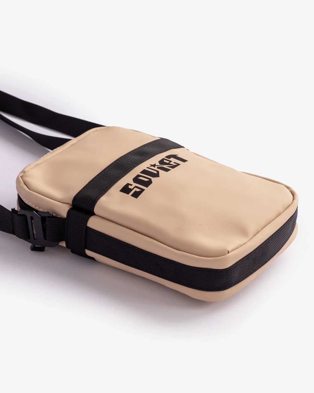 Soviet Ska Unisex PU Crossbody Bag In Cream