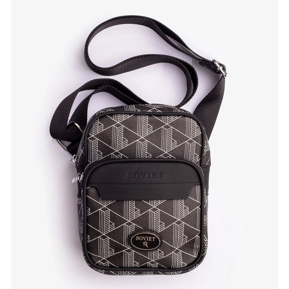 Soviet S-1386 Dance Unisex Cross Body Bag In Black