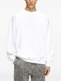 Diesel Mens S-Rob-R2 Sweat Shirt White