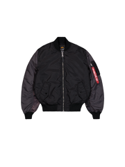 Alpha Industries  Mens Ma-1 Embroidered Back Jacket In Black